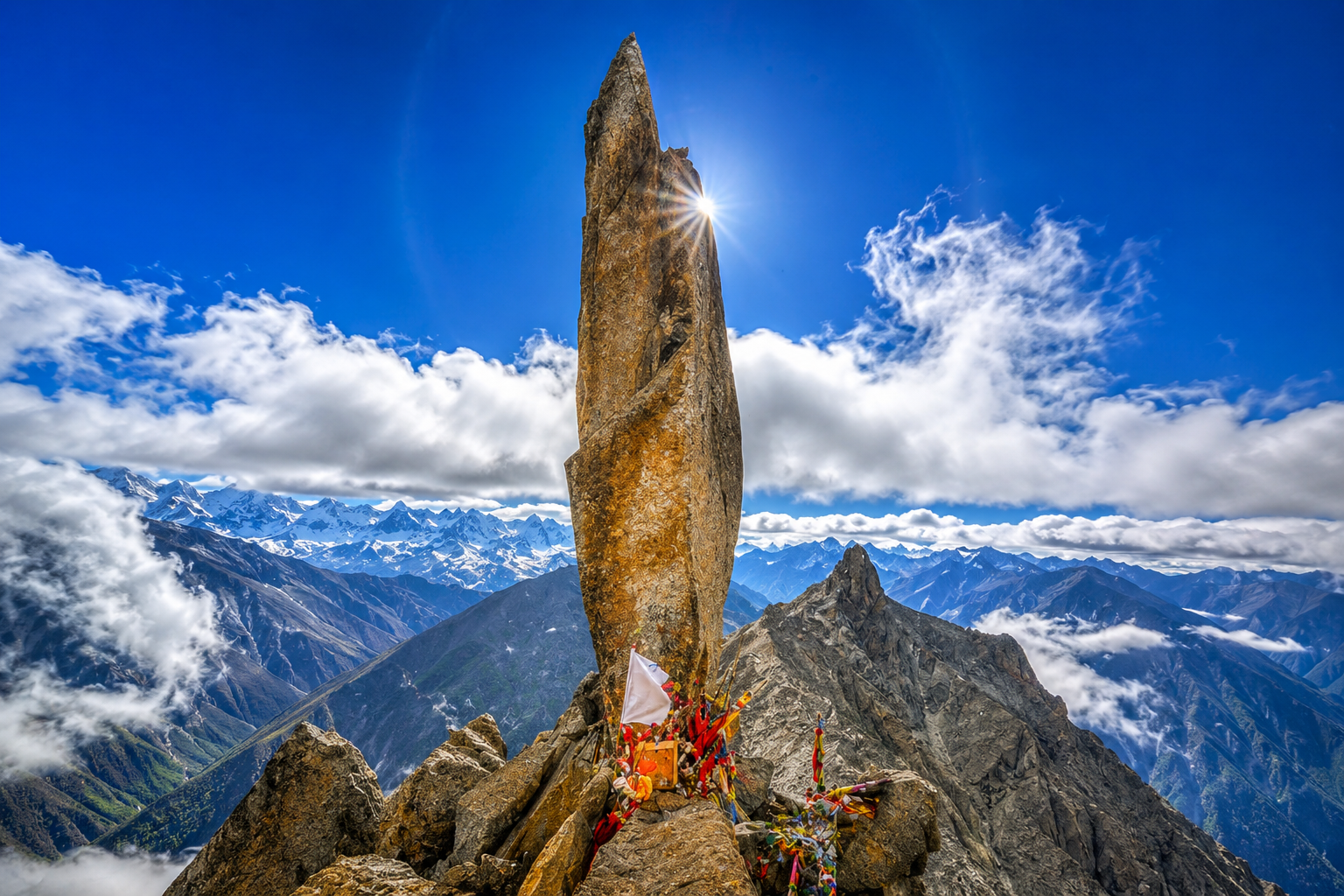 Sacred Kinnaur Kailash Shivling Himalayan Peak