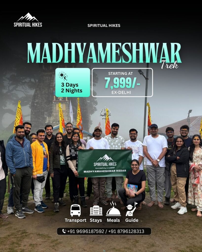 Madhyamaheshwar Temple Trek Group Pilgrimage Journey