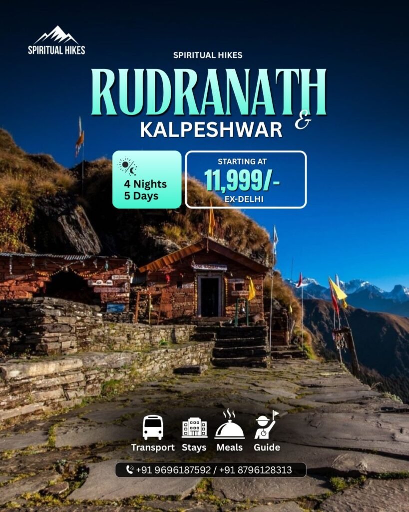 Rudranath and Kalpeshwar spiritual hiking adventure