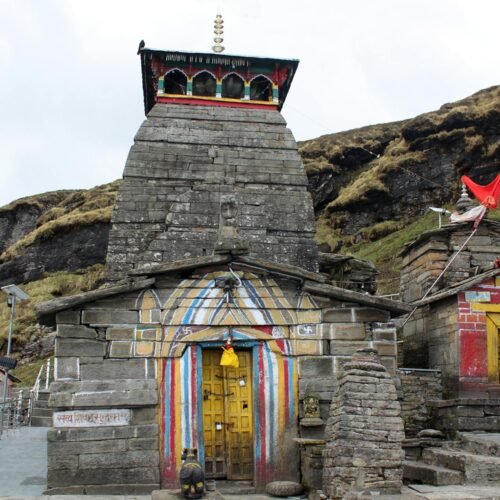 Tungnath Temple in Uttarakhand Himalayas India