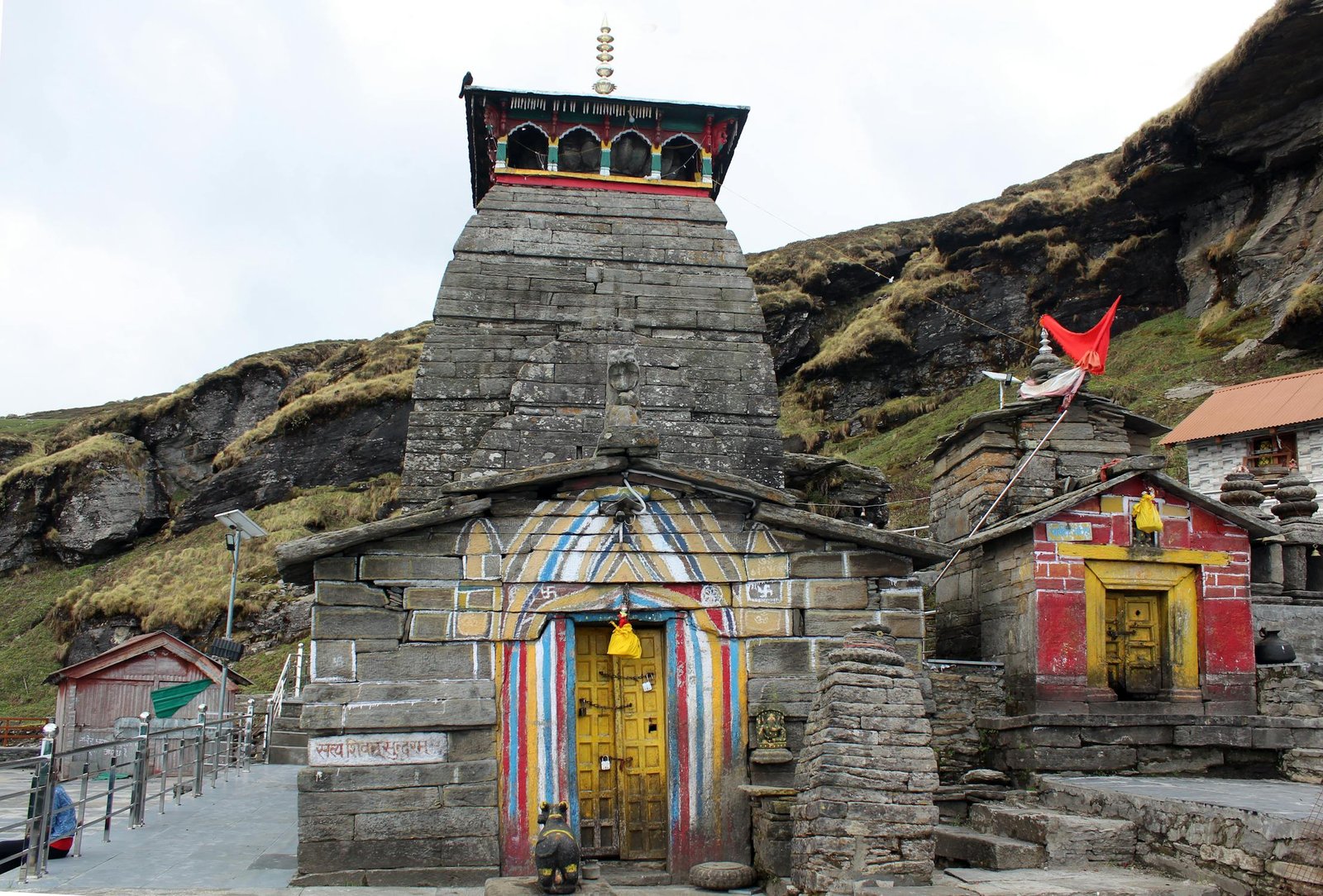 Tungnath Temple in Uttarakhand Himalayas India